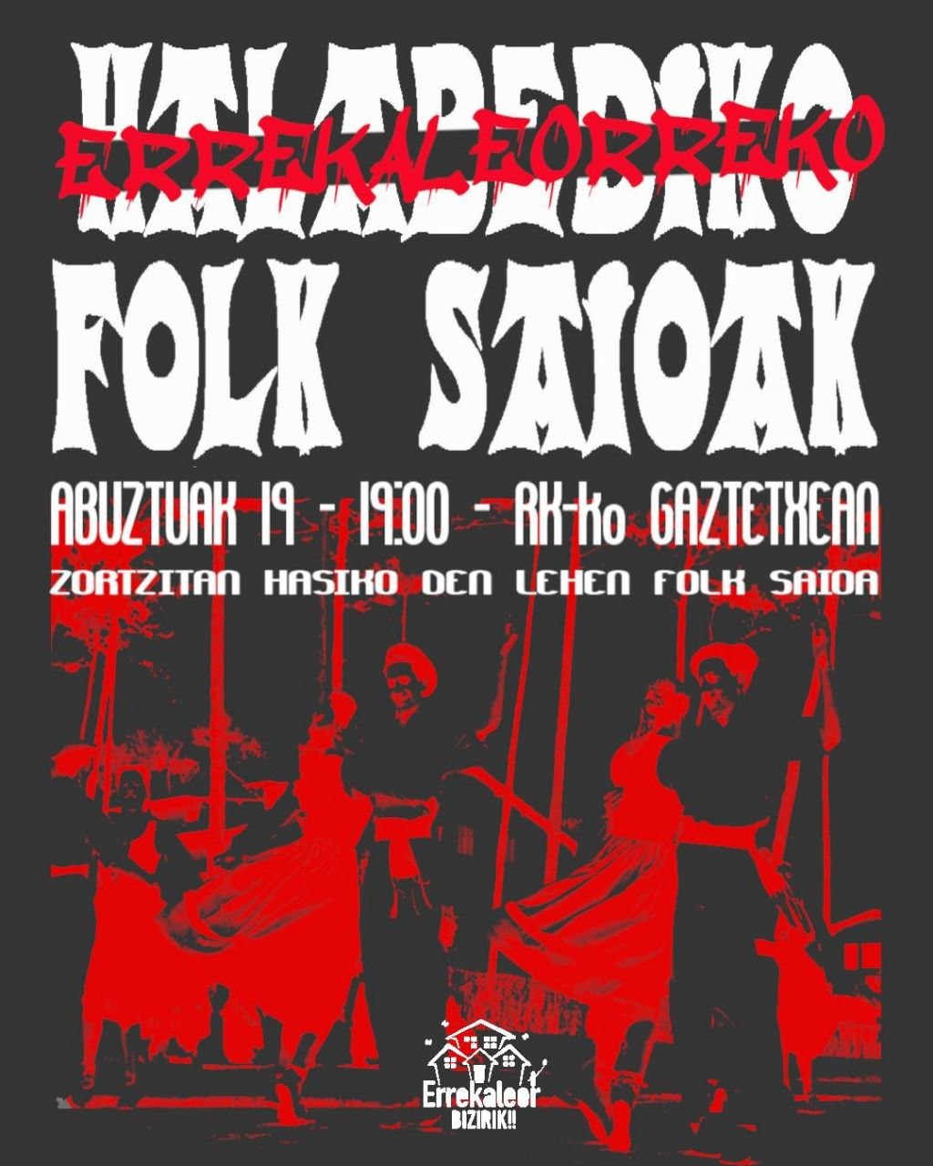 ERREKALEOR FOLK SAIOAK