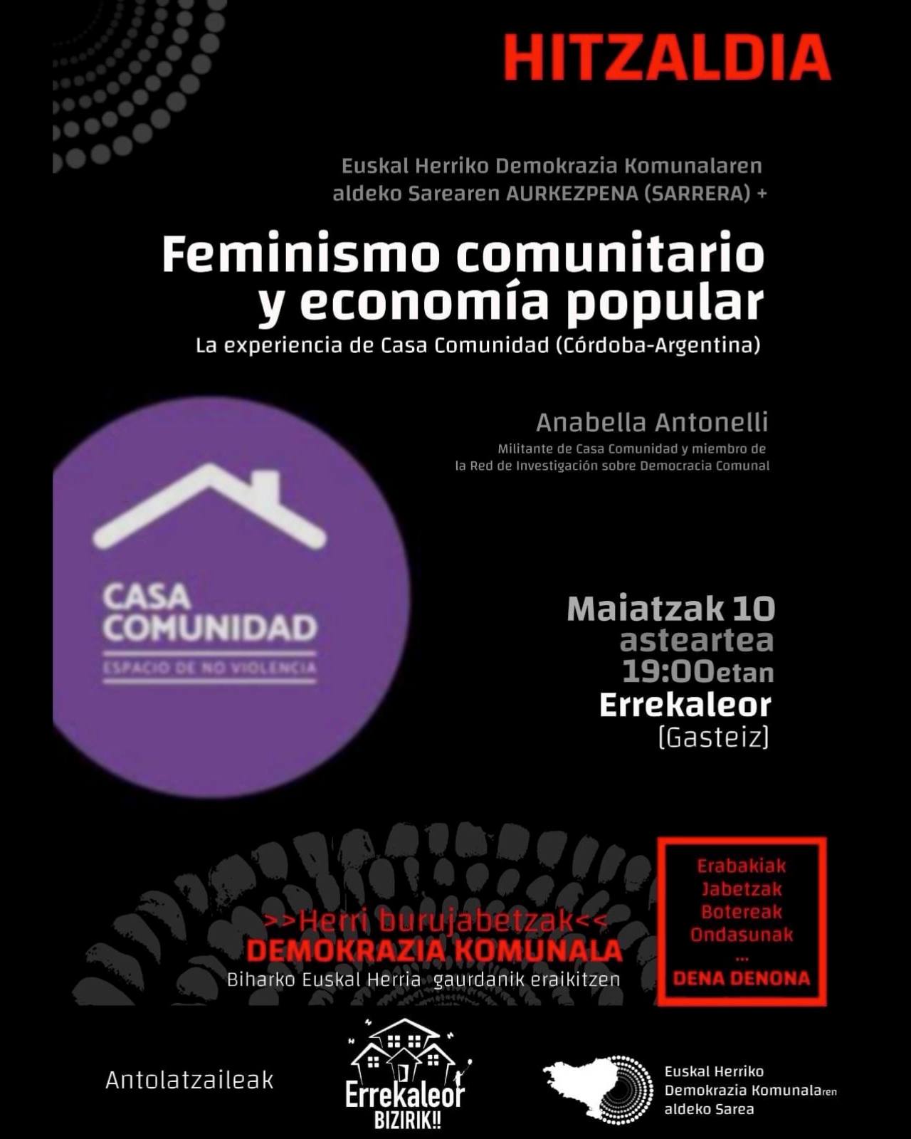 hiltzaldia errekan